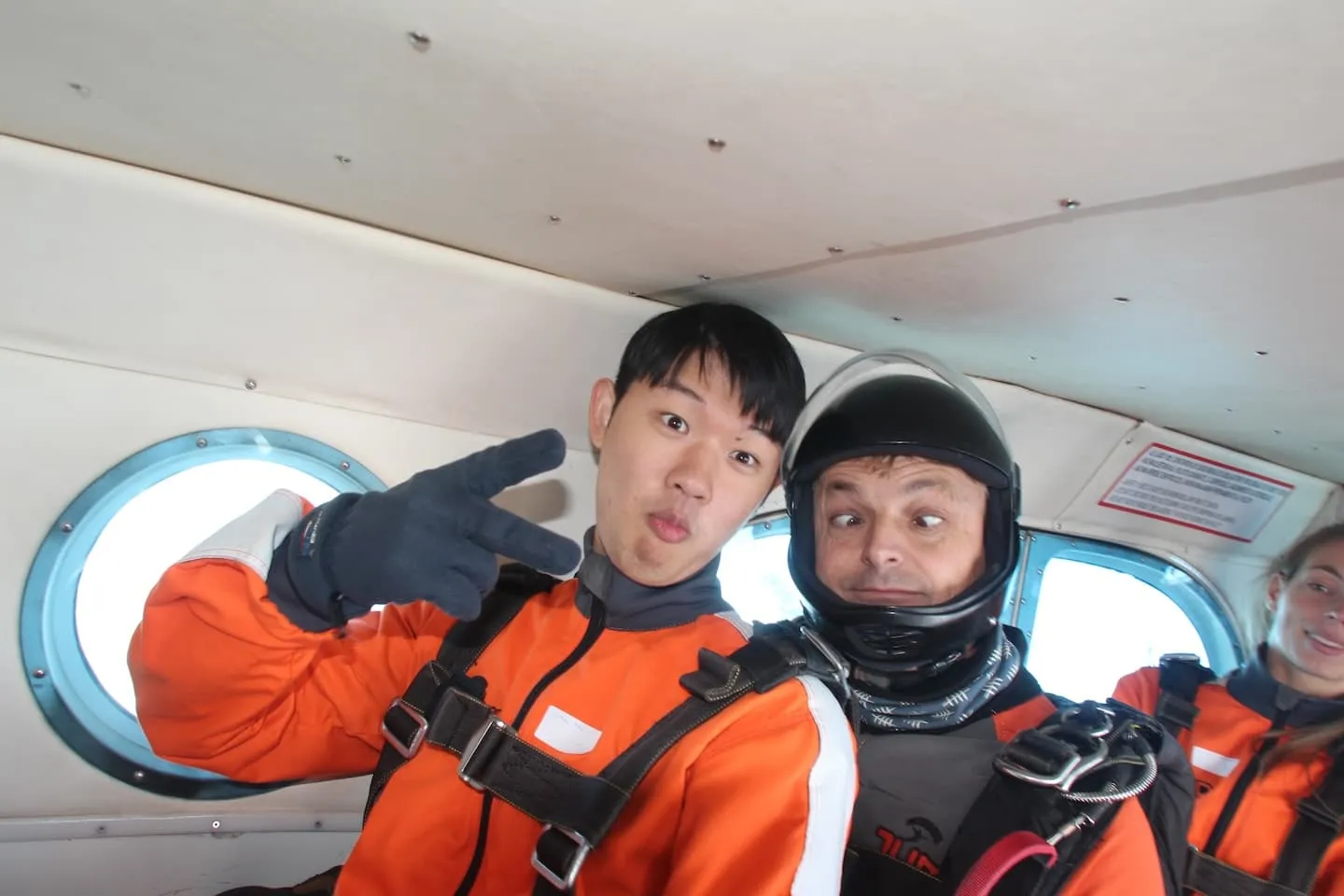 Tandem skydiving Jump-tandem