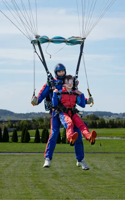 Tandem skydiving Jump-tandem