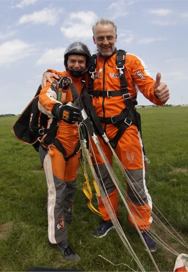 Tandem skydiving Jump-tandem